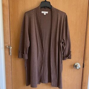 Laura Ashley Chocolate Brown Cardigan